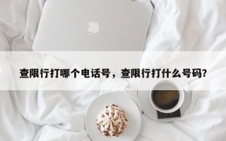 查限行打哪个电话号，查限行打什么号码？