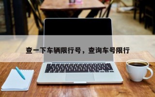 查一下车辆限行号，查询车号限行