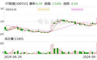 ST路通：高级管理人员庄小正计划减持不超过0.36%公司股份