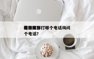 是否限行打哪个电话询问
？询问
限行打那个电话？