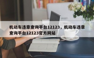 机动车违章查询平台12123，机动车违章查询平台12123官方网站
