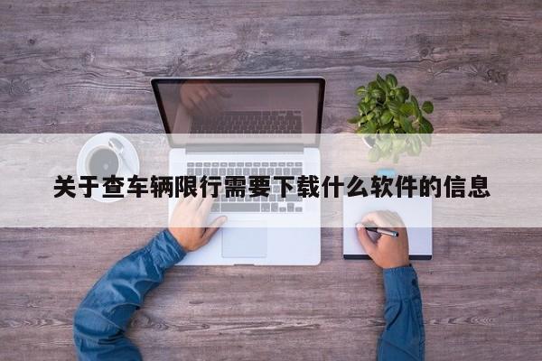 关于查车辆限行需要下载什么软件的信息-第1张图片-云韵生活网