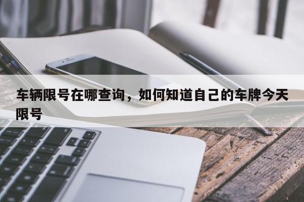 车辆限号在哪查询，如何知道自己的车牌今天限号-第1张图片-云韵生活网