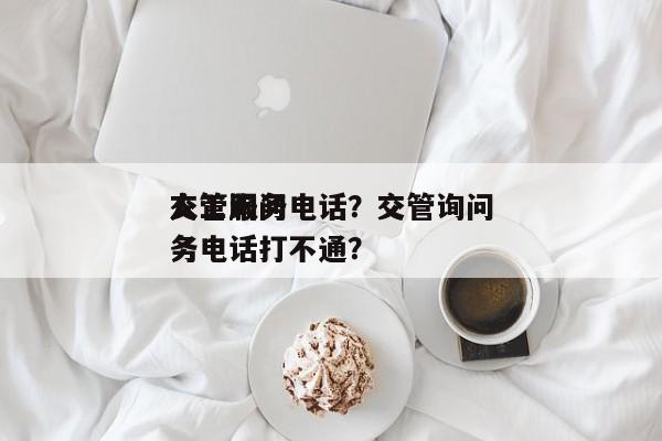 交管询问
人工服务电话？交管询问
人工服务电话打不通？-第1张图片-云韵生活网