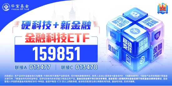 盘中涨停！金融科技ETF（159851）历史新高！金融科技本轮暴涨超81%领跑市场，中长线资金连续布局！-第3张图片-云韵生活网